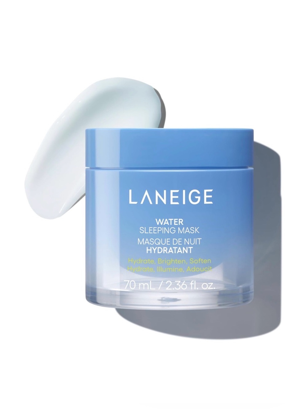 LANEIGE Water Sleeping Mask - Light Blue Hydrating Night Mask 2.3 fl oz unisex